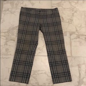 Burberry checkered  pants